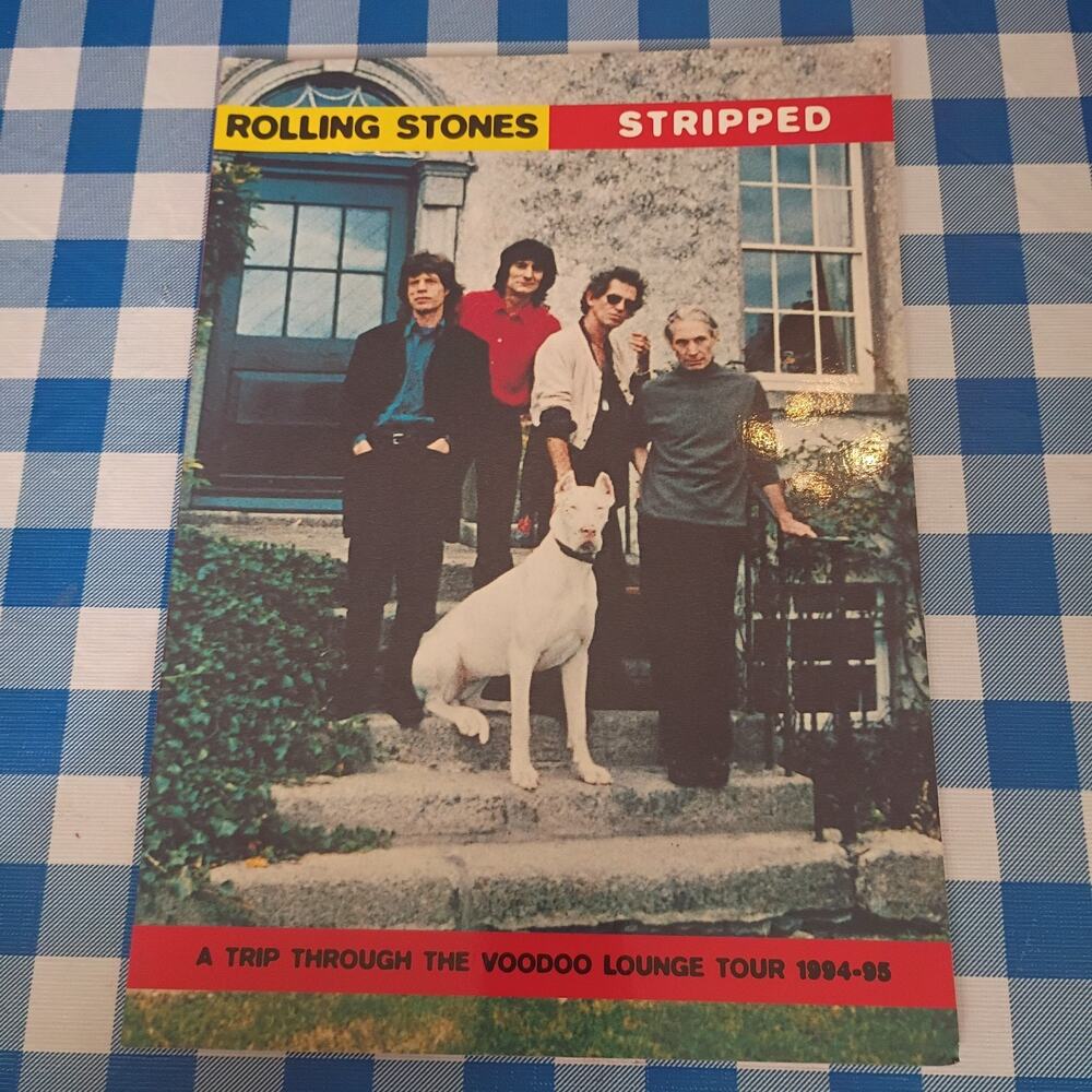 ROLLING STONES Stripped a Trip Through the Voodoo Lounge Tour 1994-95 book